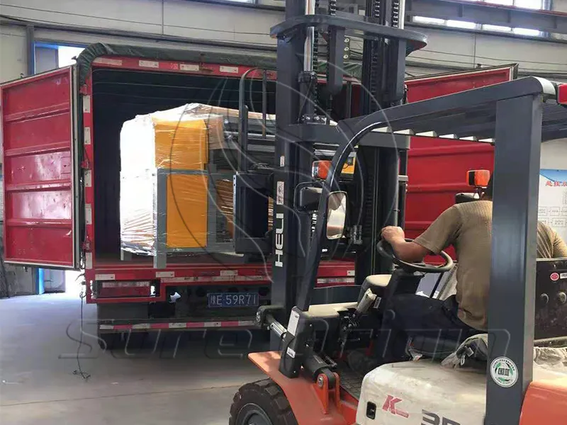 Separador de radiador para aire acondicionado de 600 kg/h instalado con éxito en Pakistán