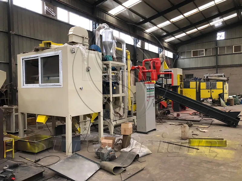 Se instala con éxito máquina separadora de plástico y aluminio en Costa Rica