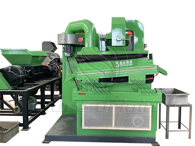 Separador de aire por gravedad