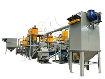 Planta de reciclaje de baterías de iones de litio