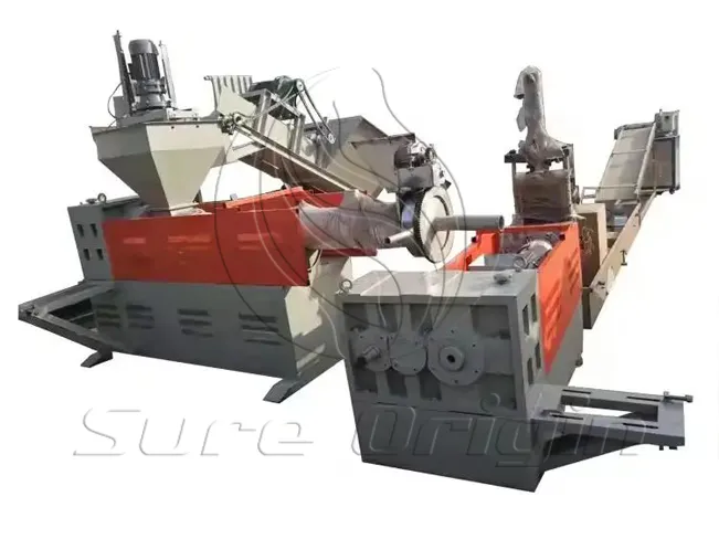 Línea de limpieza de botellas de PET